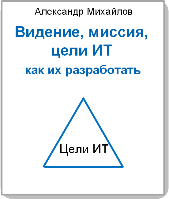 Книга «Видение, миссия, цели ИТ:  как их разработать на 1 год и более» 